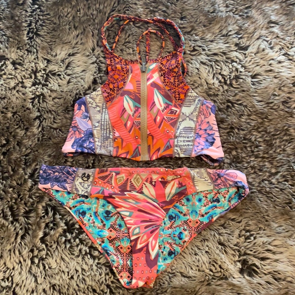Two piece bathing suit